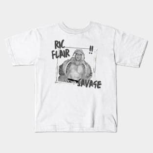 ric flair savage Kids T-Shirt